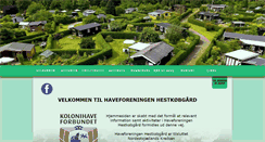 Desktop Screenshot of hestkobgaard.dk